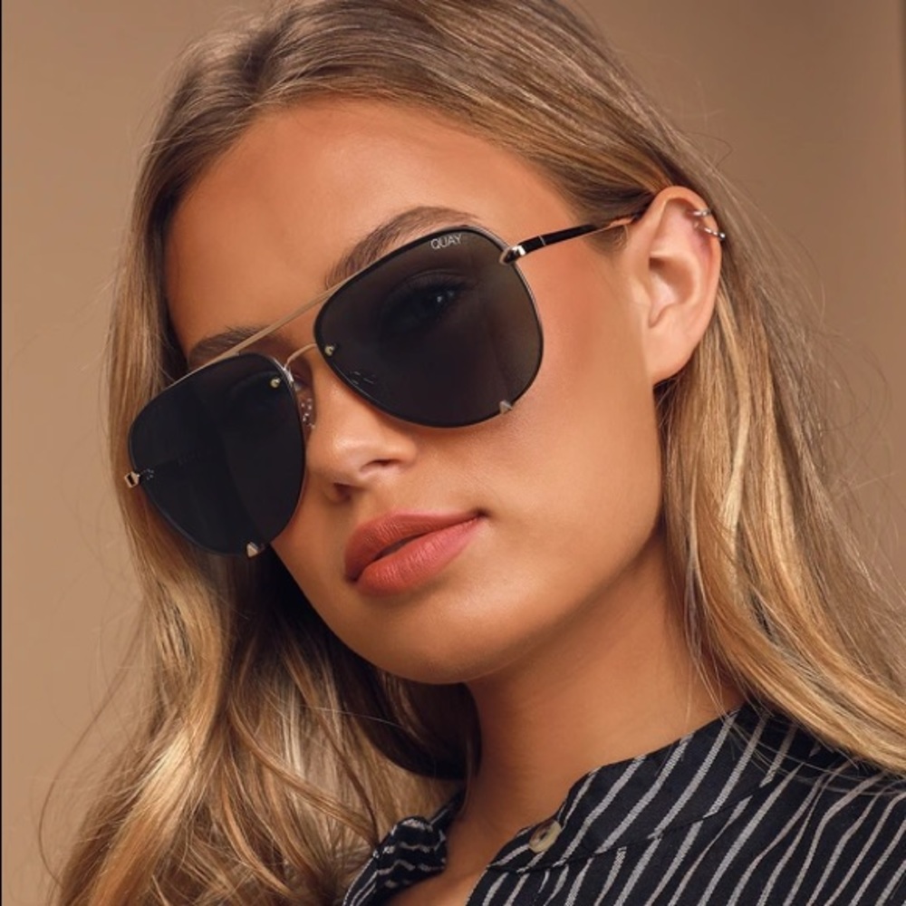 NEW Quay high key polarized aviators 😎